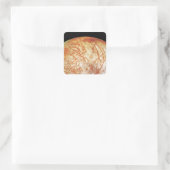 Jupiter's Moon Europa Vierkante Sticker (Tas)