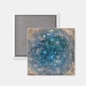 JUPITER'S ZUIDPOOL MAGNEET (Voorkant / Achterkant)