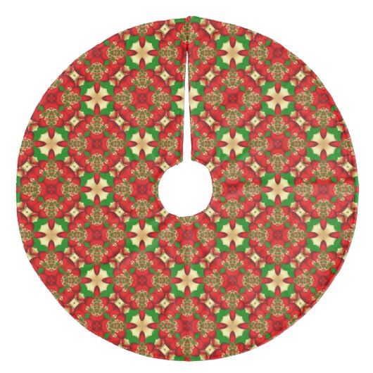 Jupon De Sapin En Molleton Abstrait (Devant)