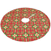 Jupon De Sapin En Molleton Abstrait (Angle)