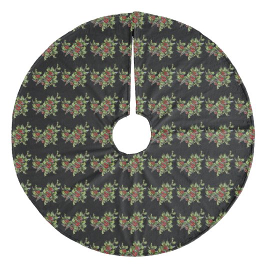 Jupon De Sapin En Molleton Baies Holly 001 (Devant)
