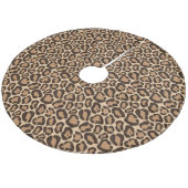 Jupon De Sapin En Molleton Chic Leopard Poster de animal (Angle)