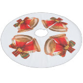 Jupon De Sapin En Molleton Christmas Bells Tree Skirt (Angle)