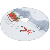 Jupon De Sapin En Molleton Christmas is Canceled Tree Skirt (Angle)