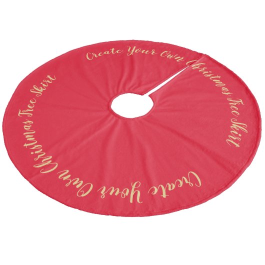 Jupon De Sapin En Molleton Créez votre propre jupe d'arbre de Noël (Angle)