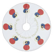 Jupon De Sapin En Molleton Drapeau Angel philippin ou philippin (Devant)