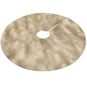 Jupon De Sapin En Molleton Glam Or (Angle)