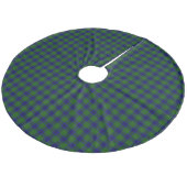 Jupon De Sapin En Molleton Johnstone tartan bleu vert plaid (Angle)