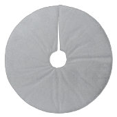 Jupon De Sapin En Molleton Jupe Arbre en polaire argentée (Devant)