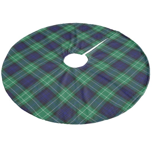 Jupon De Sapin En Molleton Jupe d'arbre de Noël Abercrombie (Angle)