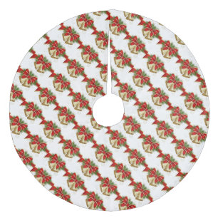 Jupon De Sapin En Molleton Jupe d'arbre de Noël/cloches de Noël