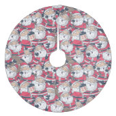 Jupon De Sapin En Molleton Jupe père Noël Fleece Tree (Devant)