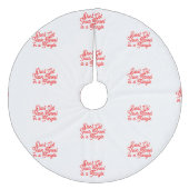 Jupon De Sapin En Molleton Jupe Tinsel Tangle Tree (Devant)