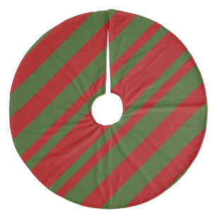 Jupon De Sapin En Molleton Les Elfes du Père Noël Classiques Rayés