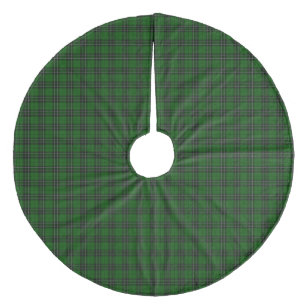 Jupon De Sapin En Molleton MacLean Tartan vert et noir plaid