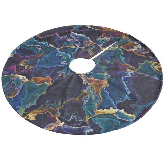 Jupon De Sapin En Molleton Marche à huile (Angle)