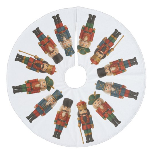 Jupon De Sapin En Molleton Parade des cétacés Jupe d'arbre de Noël (Devant)