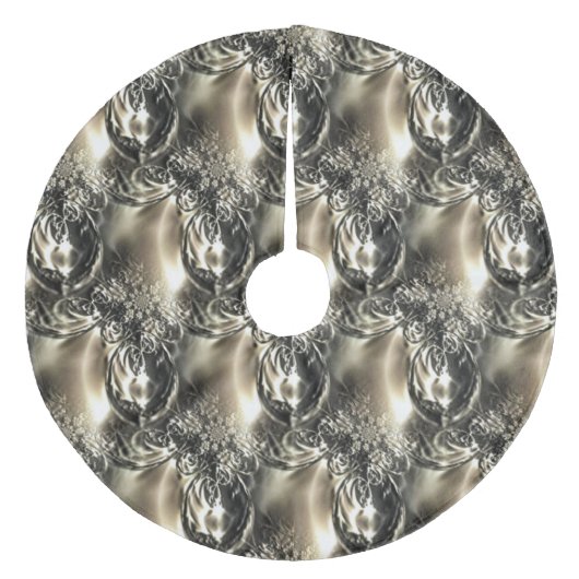 Jupon De Sapin En Molleton Perles dorées (Devant)