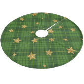 Jupon De Sapin En Molleton Plaid (Angle)