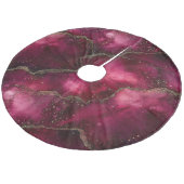 Jupon De Sapin En Molleton Plaid (Angle)
