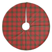 Jupon De Sapin En Molleton Plaque rouge vert tartan MacDougall (Devant)