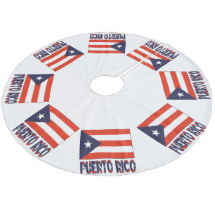 Jupon De Sapin En Molleton Porto Rico et drapeau de Porto Rico