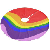 Jupon De Sapin En Molleton Rainbow Roy G Biv (Angle)