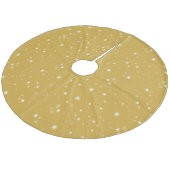 Jupon De Sapin En Molleton Starlight Boho Gold (Angle)