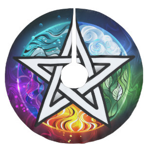 JUPON DE SAPIN EN POLYESTER BROSSÉ