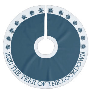 Jupon De Sapin En Polyester Brossé 2020 l'année du blocage