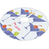 Jupon De Sapin En Polyester Brossé 3 cocktails Martini Thunder_Cove (Angle)