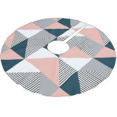 Jupon De Sapin En Polyester Brossé Abstract ful geometry (Angle)