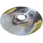 Jupon De Sapin En Polyester Brossé Ajouter une Personnaliser photo pour animaux domes (Angle)