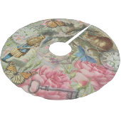 Jupon De Sapin En Polyester Brossé Alice Cheshire Chat Wonderland Tree Garden (Angle)
