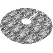 Jupon De Sapin En Polyester Brossé American Akita Dog équitation moto Noël (Angle)