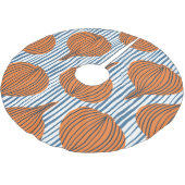 Jupon De Sapin En Polyester Brossé Ampoules d'oignon dessinées à la main, papier pein (Angle)