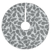 Jupon De Sapin En Polyester Brossé Ananas monochrome (Devant)