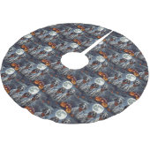 Jupon De Sapin En Polyester Brossé Anglais Setter Halloween Éffrayant (Angle)