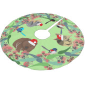 Jupon De Sapin En Polyester Brossé Animaux australiens (Angle)