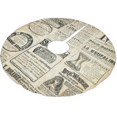 Jupon De Sapin En Polyester Brossé Annonce de journal français 1897 (Angle)