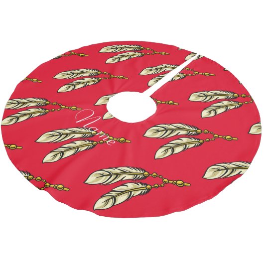 Jupon De Sapin En Polyester Brossé Apache Feathers Thunder_Cove (Angle)