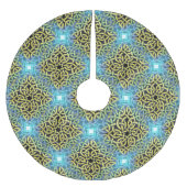 Jupon De Sapin En Polyester Brossé Aqua Background de Victorian Golden (Devant)