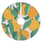 Jupon De Sapin En Polyester Brossé Arbre à agrumes : Main d'été tirée (Devant)