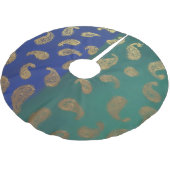 Jupon De Sapin En Polyester Brossé Arbre/Croissant (Angle)