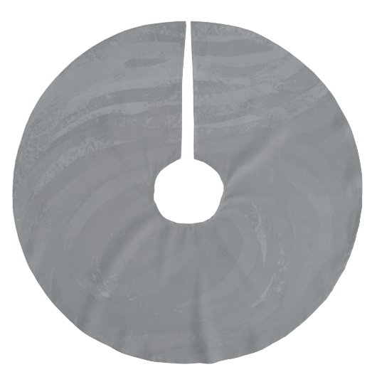 Jupon De Sapin En Polyester Brossé Ardoise (Devant)