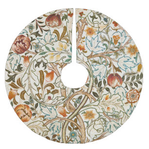 Jupon De Sapin En Polyester Brossé Art floral vintage de l'acanthe de William Morris