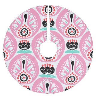 Jupon De Sapin En Polyester Brossé Art populaire scandinave : Nordic Seamless.