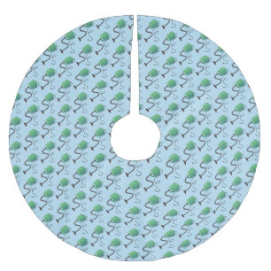 Jupon De Sapin En Polyester Brossé Aspirateur mignon dessin animé humour