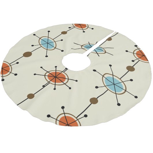 Jupon De Sapin En Polyester Brossé Atomic era (Angle)