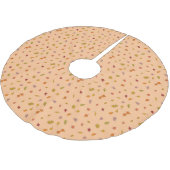 Jupon De Sapin En Polyester Brossé Automne (Angle)